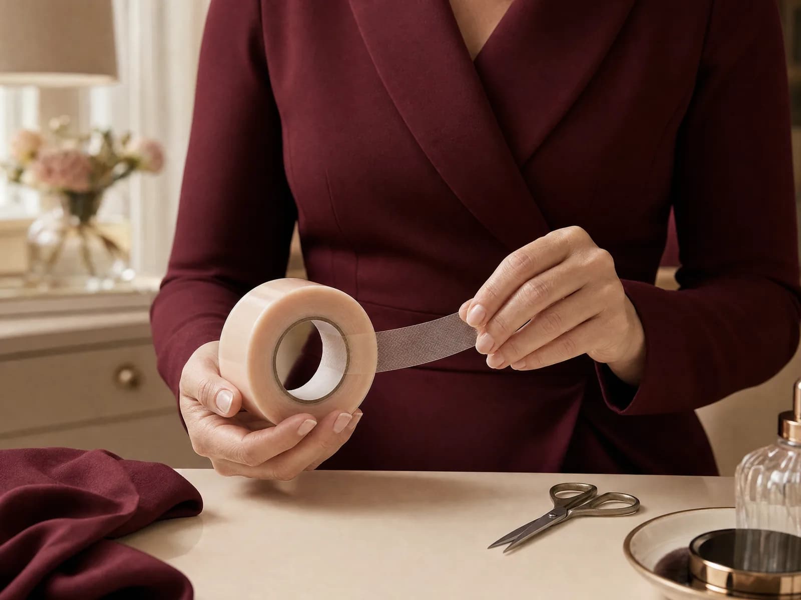 Smoothday Lift Tape - Invisible Body Tape lifestyle scene